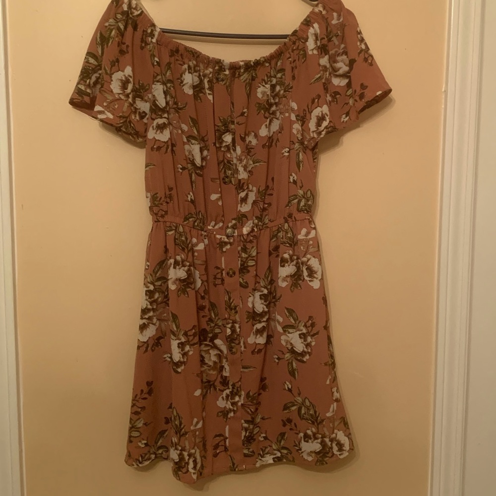 J for Justify Size Medium Off the Shoulder Dress.